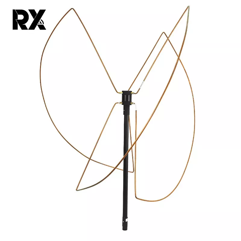 100-200MHz Fiberglass ສີ່ໃບ Clover Omnidirectional Antenna