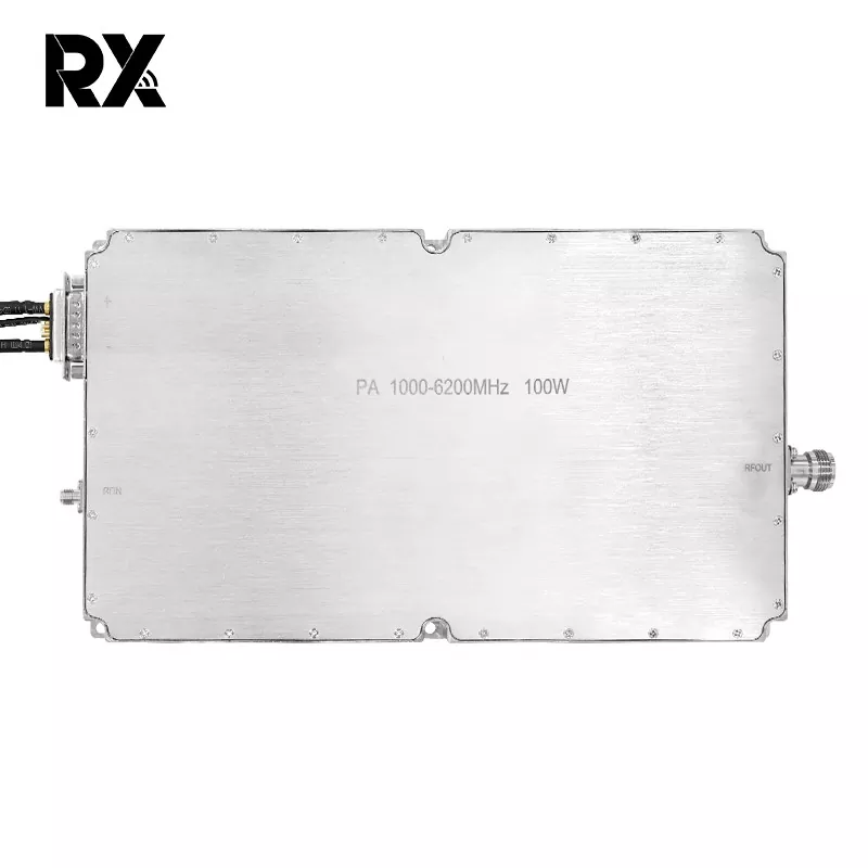 Ultra-Wideband 1000-6000MHz ພະລັງງານສູງ 100W Power Amplifier